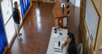 Horror en Misiones: una mujer se prendió fuego dentro de una comisaría y está grave