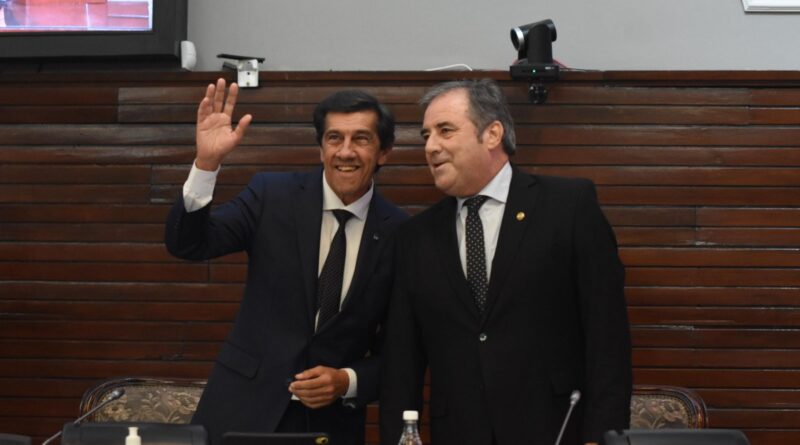 Bernis reivindicó las inversiones en obra pública en la apertura de sesiones de la Legislatura