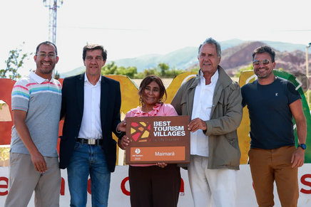 Entregaron a Maimará el reconocimiento como uno de los pueblos más lindos del mundo