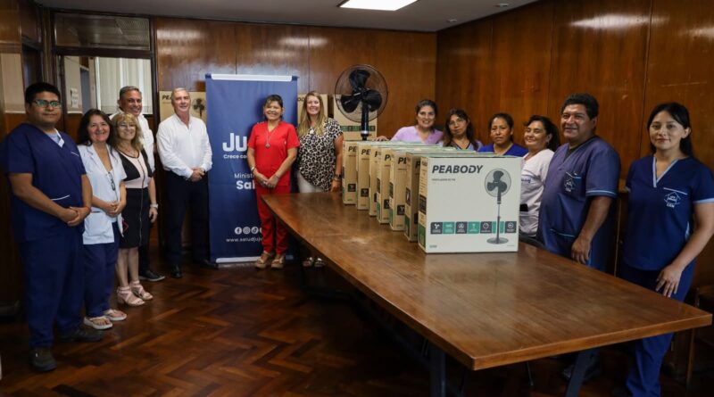 LOS CAPS DE JUJUY SUMAN EQUIPAMIENTO ESENCIAL: SE ENTREGAN 100 VENTILADORES