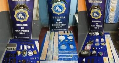 Más de 35 demorados y 17 mil dosis de drogas secuestradas en operativos de narcomenudeo en Jujuy