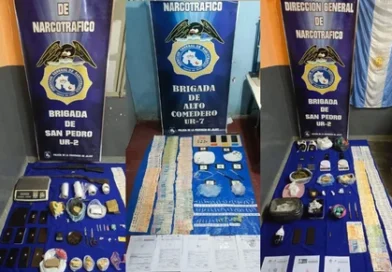 Más de 35 demorados y 17 mil dosis de drogas secuestradas en operativos de narcomenudeo en Jujuy