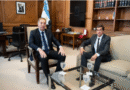Carlos Sadir se reunió con el ministro del Interior de la Nación