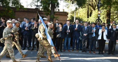 Concejales participaron del acto en homenaje a los héroes de Malvinas