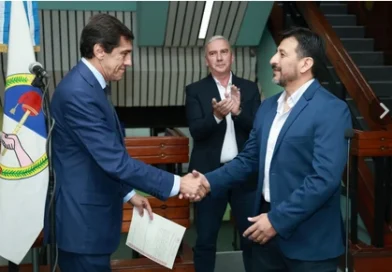 Sadir tomó juramento a David Arias como nuevo presidente del Instituto de Seguros de Jujuy