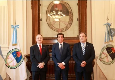 Sadir recibió al embajador de Estados Unidos en Argentina