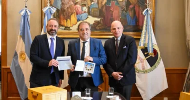 Delegación de San Marino fue recibida por el vicegobernador Alberto Bernis