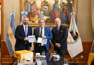 Delegación de San Marino fue recibida por el vicegobernador Alberto Bernis
