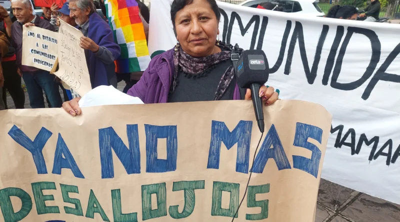 COMUNIDAD SIPAQUI DENUNCIA ORDEN DE DESALOJO CONTRA 4 FAMILIAS EN CHAÑARCITO
