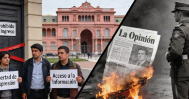 LA PRENSA ARGENTINA: ENTRE EL CIERRE DE PUERTAS Y LA OSCURIDAD DE LA DICTADURA