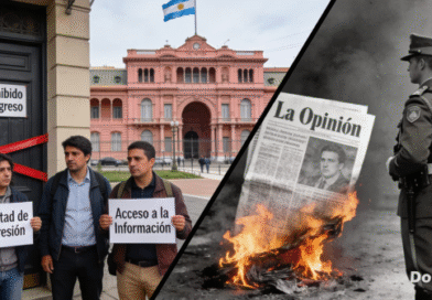 LA PRENSA ARGENTINA: ENTRE EL CIERRE DE PUERTAS Y LA OSCURIDAD DE LA DICTADURA