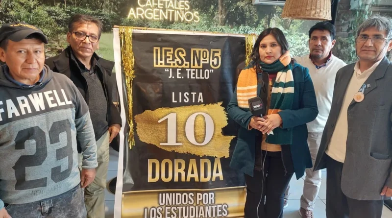 ELECCIONES EN EL IES N°5 «JOSÉ EUGENIO TELLO»: LA LISTA 10 DORADA PROPONE UN CAMBIO BASADO EN LA TRANSPARENCIA Y LA GESTIÓN ELECCIONES EN EL IES N°5 «JOSÉ EUGENIO TELLO»: LA LISTA 10 DORADA PROPONE UN CAMBIO BASADO EN LA TRANSPARENCIA Y LA GESTIÓN