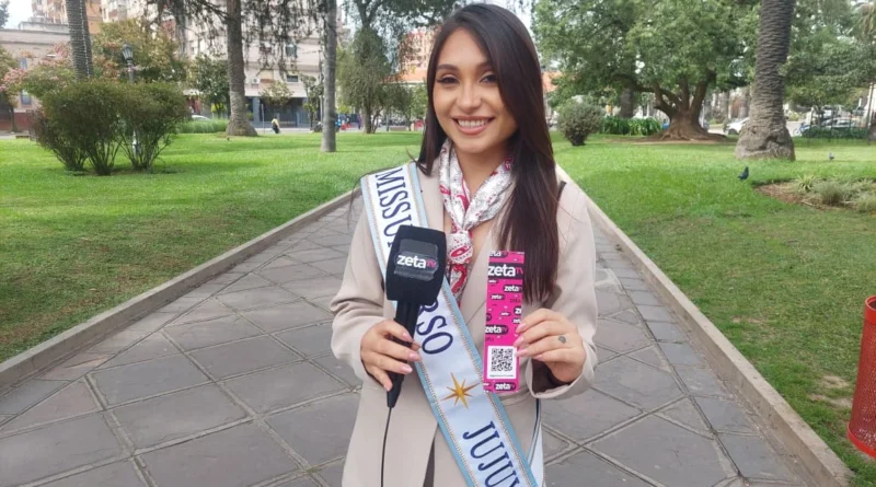 MACARENA ORQUERA REPRESENTARÁ A JUJUY EN EL CERTAMEN MISS UNIVERSO ARGENTINA