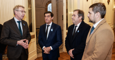 Sadir recibió al embajador del Reino de Suecia en la Argentina