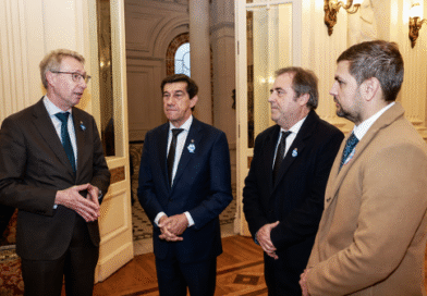 Sadir recibió al embajador del Reino de Suecia en la Argentina
