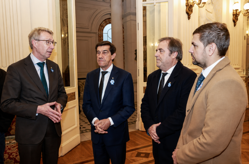 Sadir recibió al embajador del Reino de Suecia en la Argentina