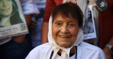 FALLECIO TATY ALMEIDA, REFERENTE HISTORICA DE MADRES DE PLAZA DE MAYO LINEA FUNDADORA
