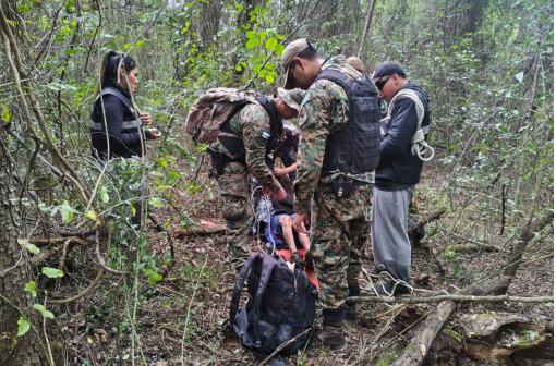 «ROCCO» ENCONTRÓ CON VIDA AL ABUELO INTENSAMENTE BUSCADO EN AGUAS CALIENTES