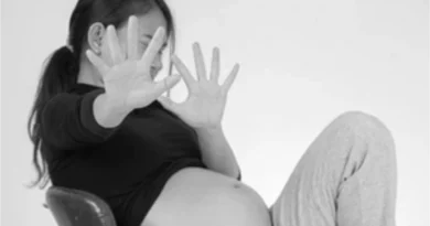 LA GOLPEÓ ESTANDO CON SIETE MESES DE EMBARAZO
