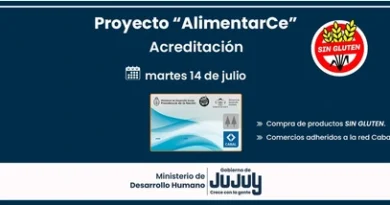 Acreditaron fondos de la tarjeta AlimentarCe para personas con celiaquía