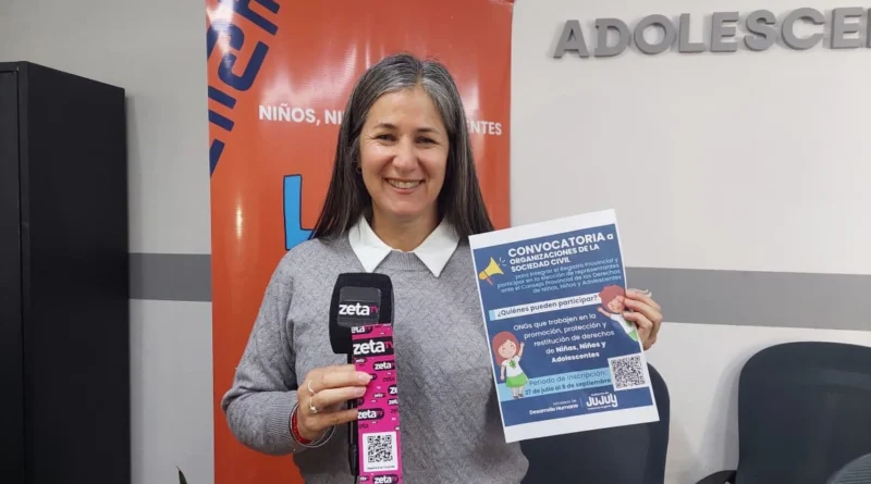 ABREN LA CONVOCATORIA PARA REGISTRAR ORGANIZACIONES SOCIALES EN EL CONSEJO PROVINCIAL DE NIÑEZ