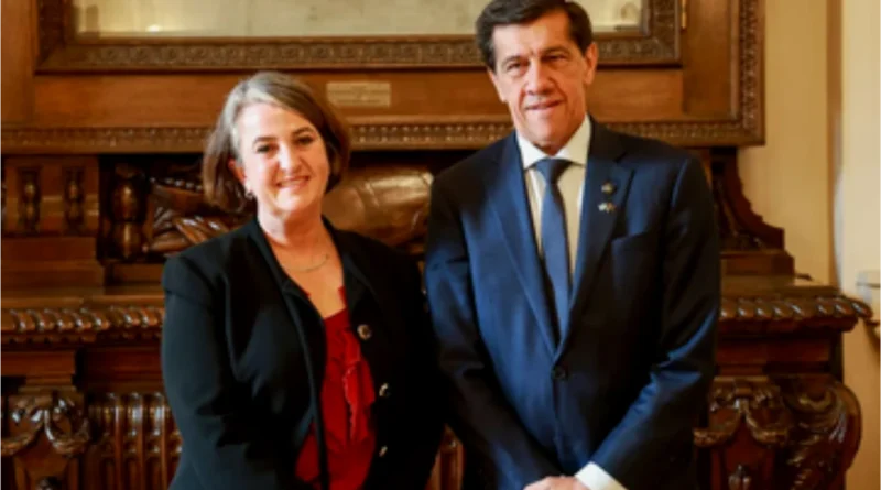 SADIR RECIBIÓ A LA EMBAJADORA DE AUSTRALIA Y DESTACÓ LAS OPORTUNIDADES DE COOPERACIÓN EN MINERÍA Y ENERGÍA